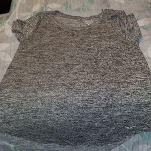 Shirt. Grey top. Hollister top